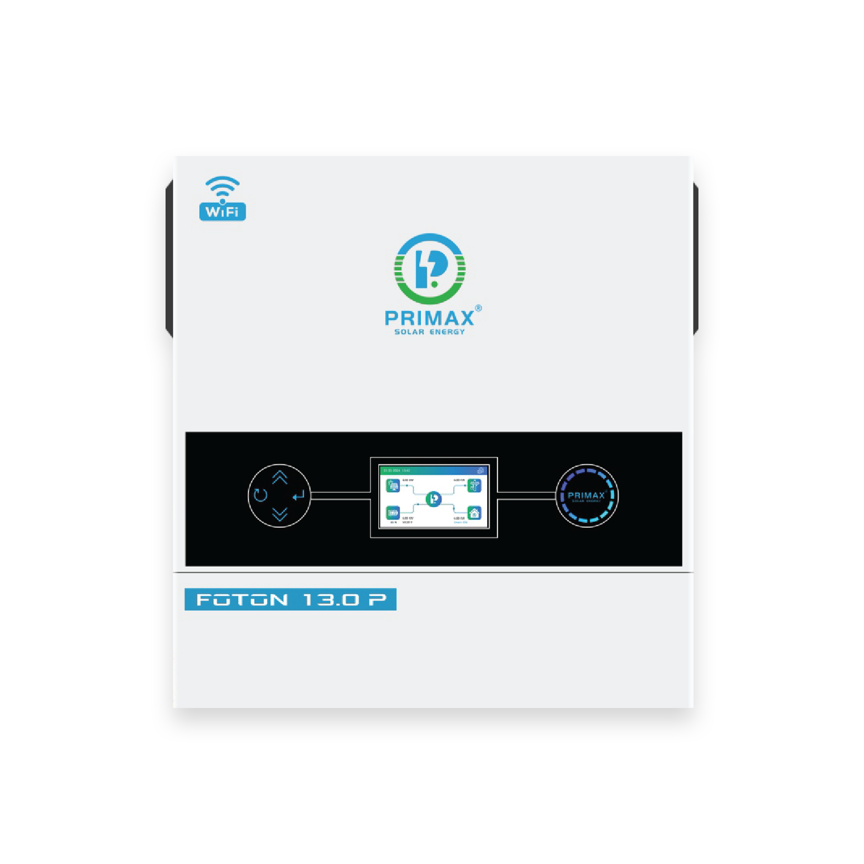 PRIMAX FOTON 13.0P 10KW Hybrid Solar Inverter With 13000W Dual Mppt Solar Charge Controller