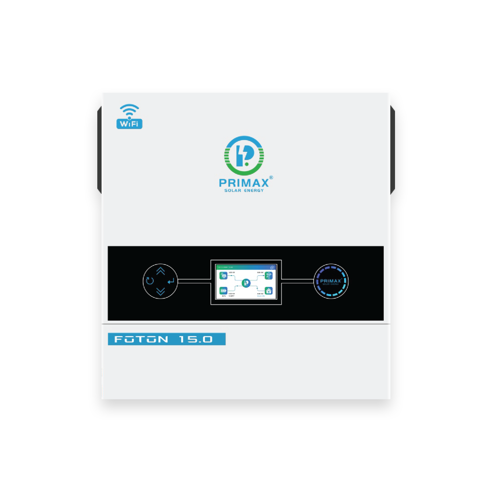 PRIMAX FOTON 15.0 12KW Hybrid Solar Inverter With 15000W Dual Mppt Solar Charge Controller