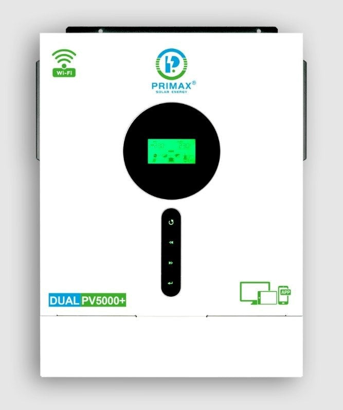 3.6 KW HYBRID SOLAR INVERTER GALAXY DUAL PV5000+ OF PRIMAX