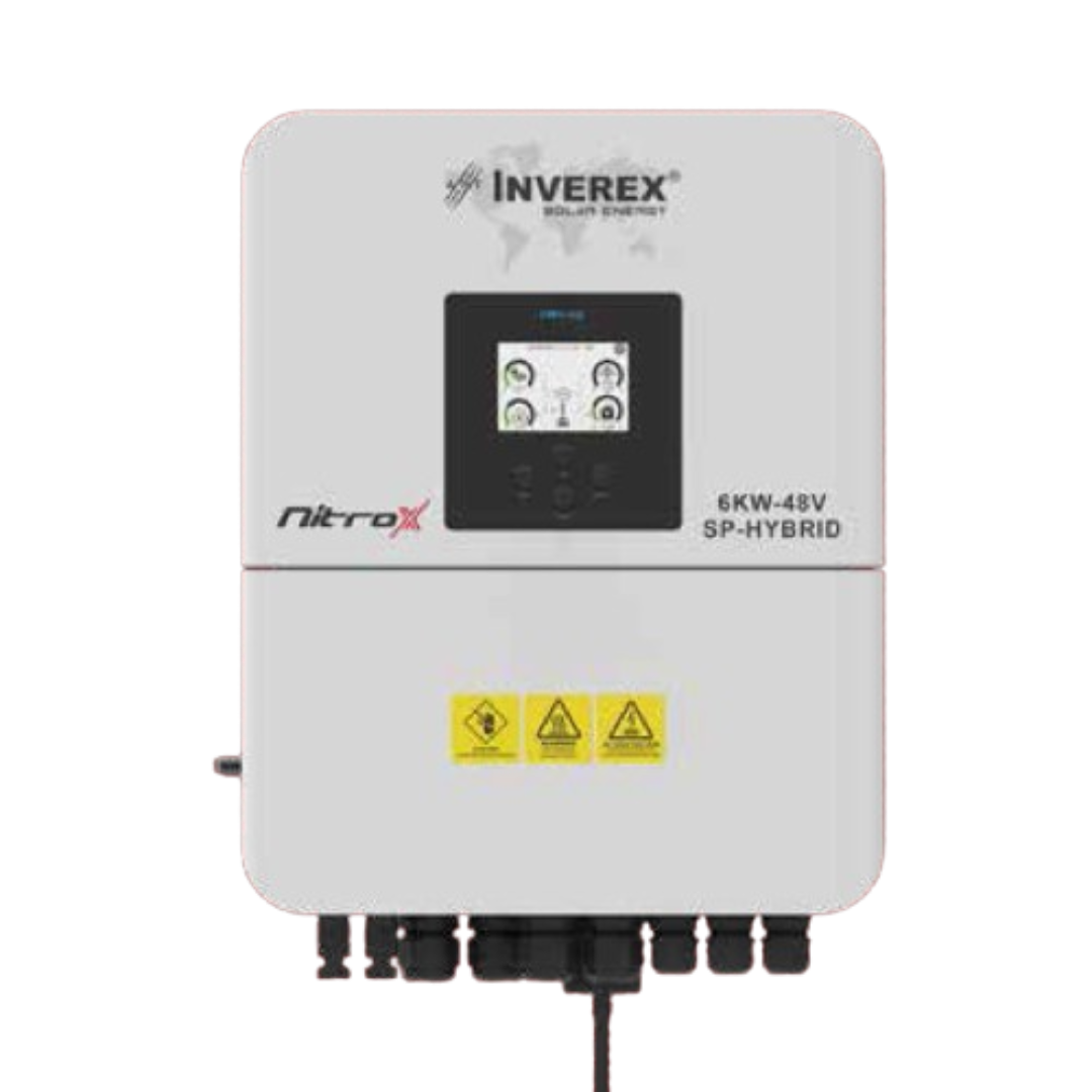 Inverex Nitrox 6KW – 48 V Hybrid Solar inverter (Single phase)