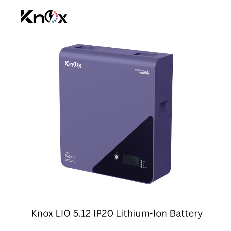 Knox Power Wall 6.1 - 51.2V 100AH IP20 Lithium-Ion Battery – 5.12 kWh Scalable Energy Storage Solution