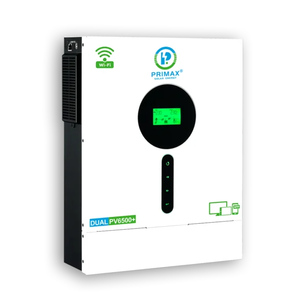 PRIMAX GALAXY DUAL PV6500+ 5.6KW HYBRID SOLAR INVERTER 5.6KW With 6500W MPPT Solar Charge Controller