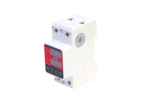 2P VA 80A, VA Control Device, Reliable Din rail, adjustable Over Under Voltage, current limit protection, Relay, VA Protector