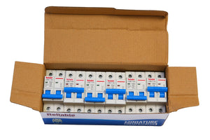 2P DC MCB 500V, 63A, Direct Current Breaker Reliable Miniature Circuit Breaker For Solar PV System By Reliable Electric