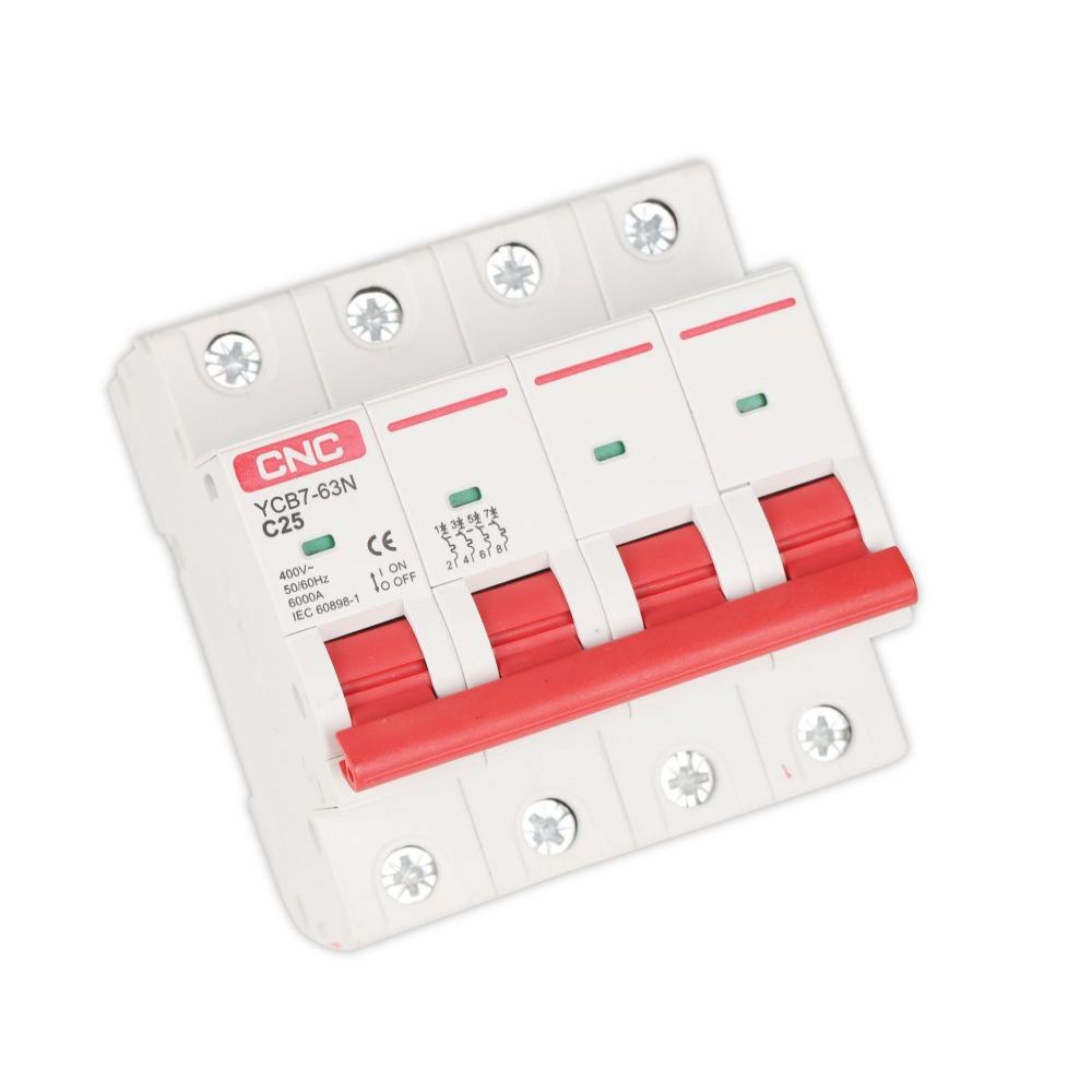 CNC YCB7-63N 4P AC MCB Circuit Breaker