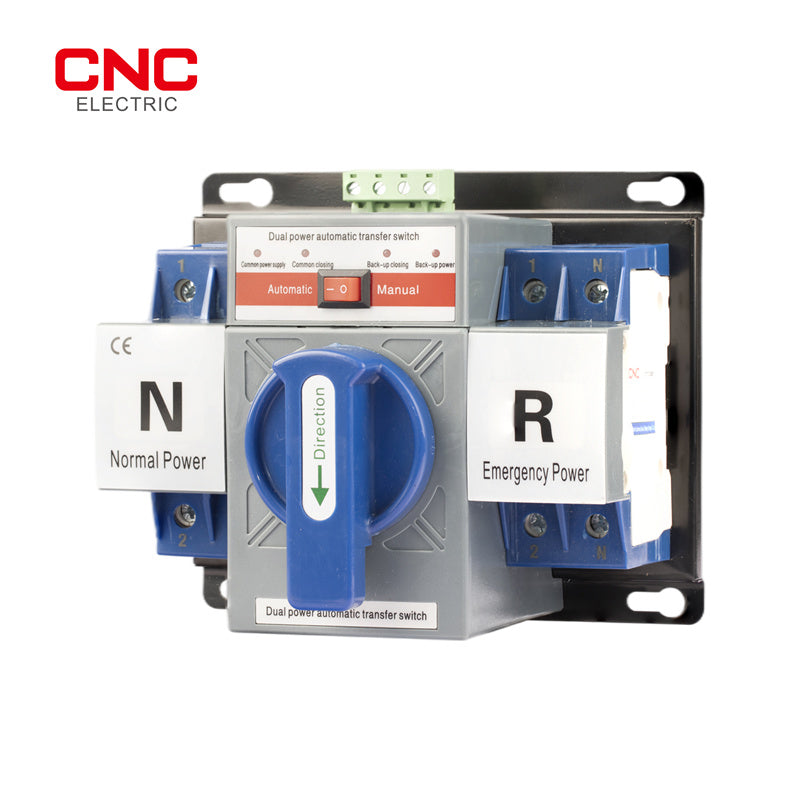 CNC YCQ3B-63 2P 63A 230V Dual Power Automatic transfer switch ATS