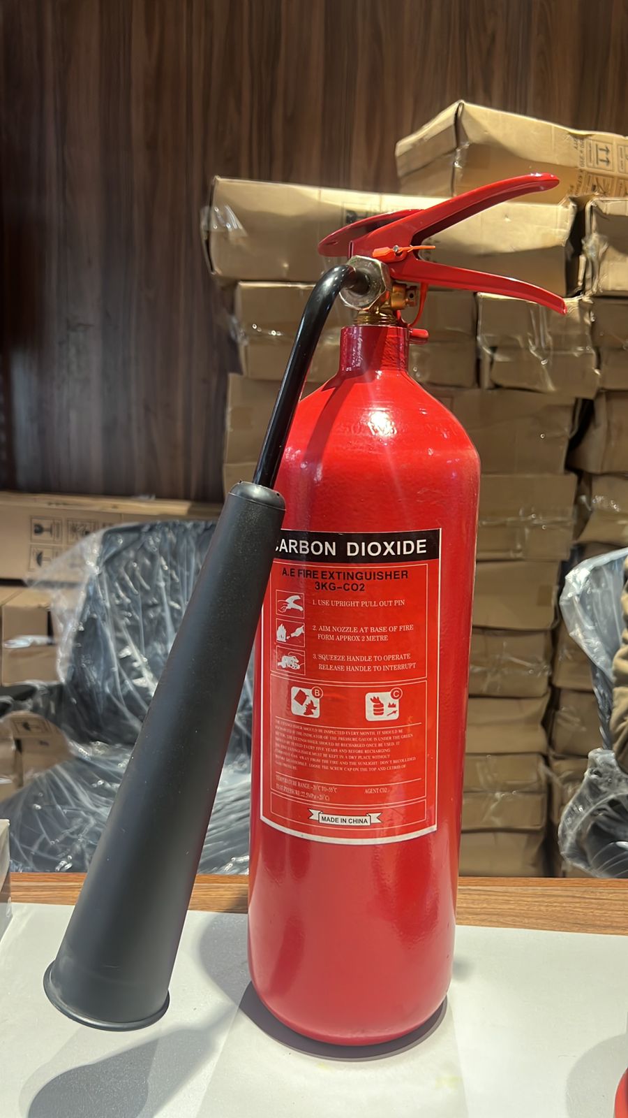 Fire Extinguisher CO2 (carbon dioxide) fire extinguishers