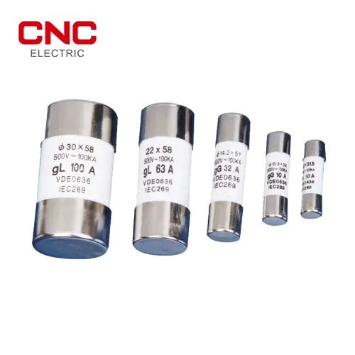 CNC AC Fuse 2A, 6A, 12A, 16A, 20A, 25A, 30A | 220V Solar Fuse Holder for PV Protection Systems