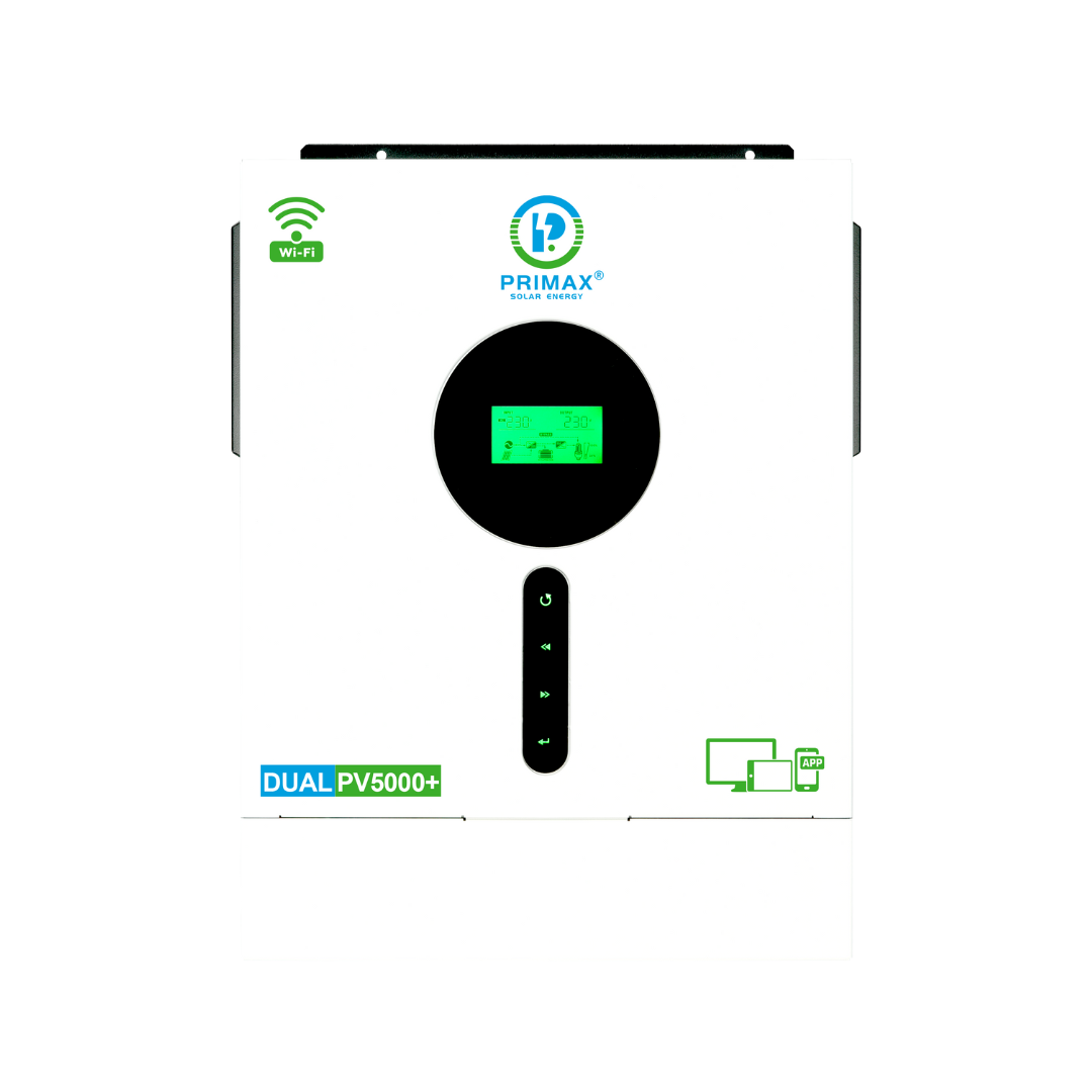 PRIMAX GALAXY PV5000+ Hybrid Solar Inverter 3.6KW with 5000W MPPT Solar Charge Controller
