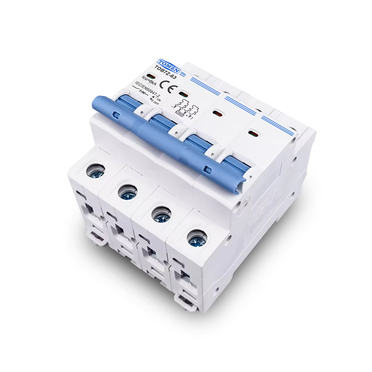 Tomzn TOB7Z-63 4P DC 1200V MCB Circuit Breaker