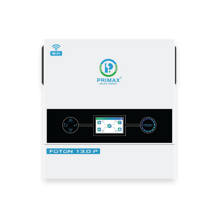 PRIMAX FOTON 13.0P 10KW Hybrid Solar Inverter With 13000W Dual Mppt So ...