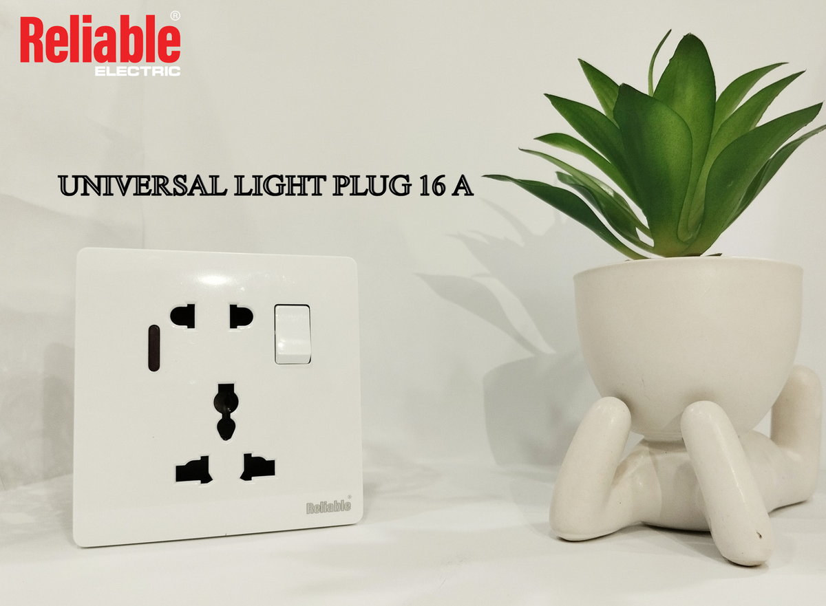 5 Pin Universal Socket / Universal Light Plug 16A Imported By Reliable Electric