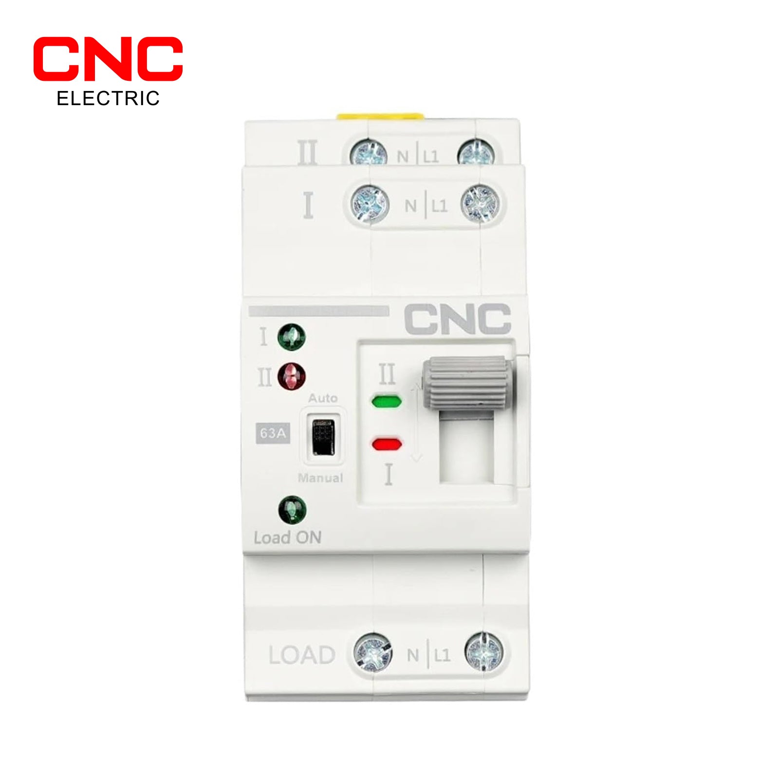 CNC YCQR-63 2P Single Phase 63A  Dual Power Automatic Transfer Switch ATS