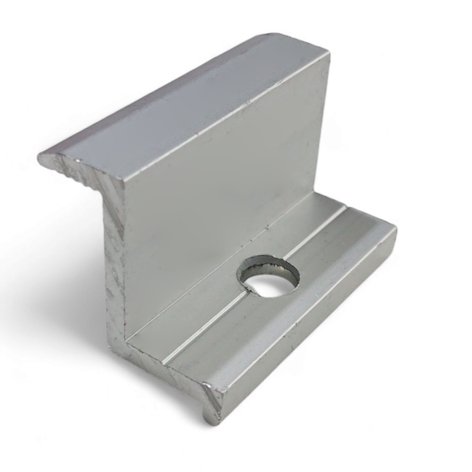 BHS Pure Aluminum Z-Type End Clamp for Solar Mounting – Premium Finish