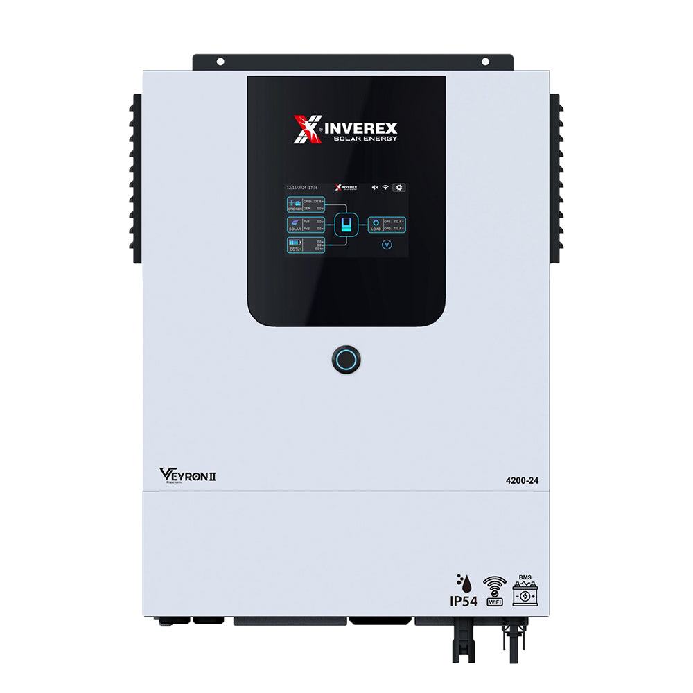 Inverex Veyron II Premium 4200-24 PV8000 IP54 Solar Inverter