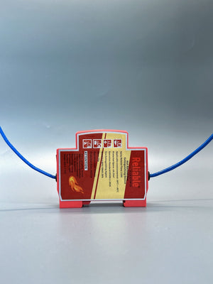 Automatic Fire Extinguishing Device 1P , Reliable, Din Rail Flame-retardant Device, Double End Strong Double Sided Adhesive C