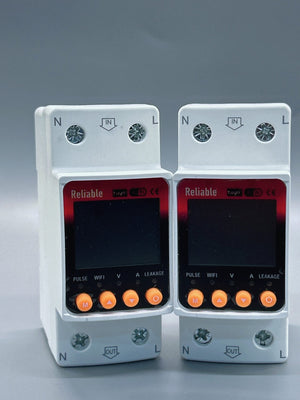 Reliable Wifi Multi Function Protector, 10 in 1 WIFI VA , WIFI All in One VA Device, 110V, 220V AC, WIFI Smart Energy Meter K