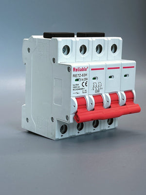 4P 20A DC 1000V, MCB, Direct Current Breaker Reliable, Miniature Circuit Breaker For Solar PV System By Reliable Electric