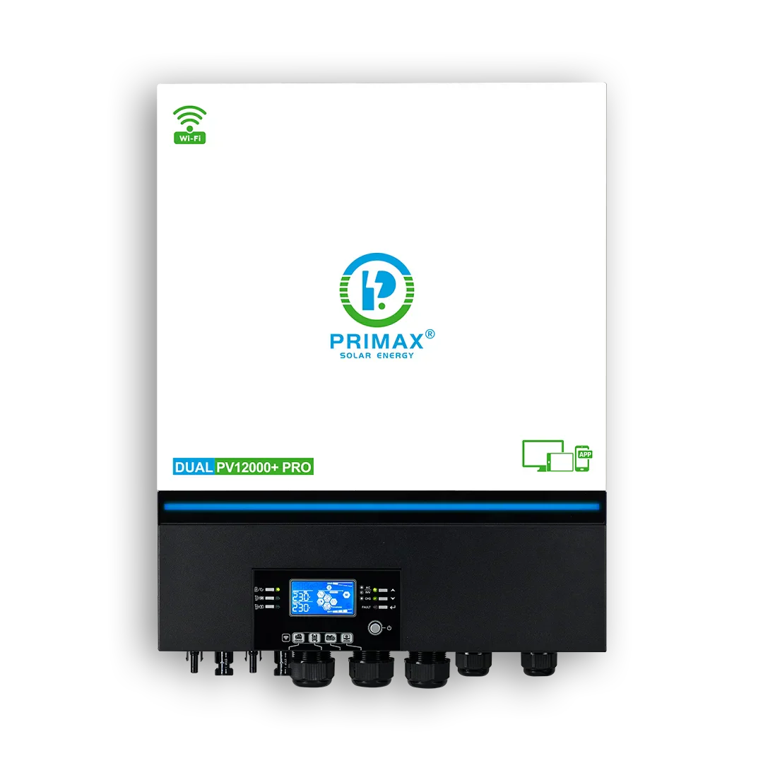 PRIMAX GALAXY DUAL PV12000+ PRO HYBRID SOLAR INVERTER 11KW With 12KW MPPT Solar Charge Controller