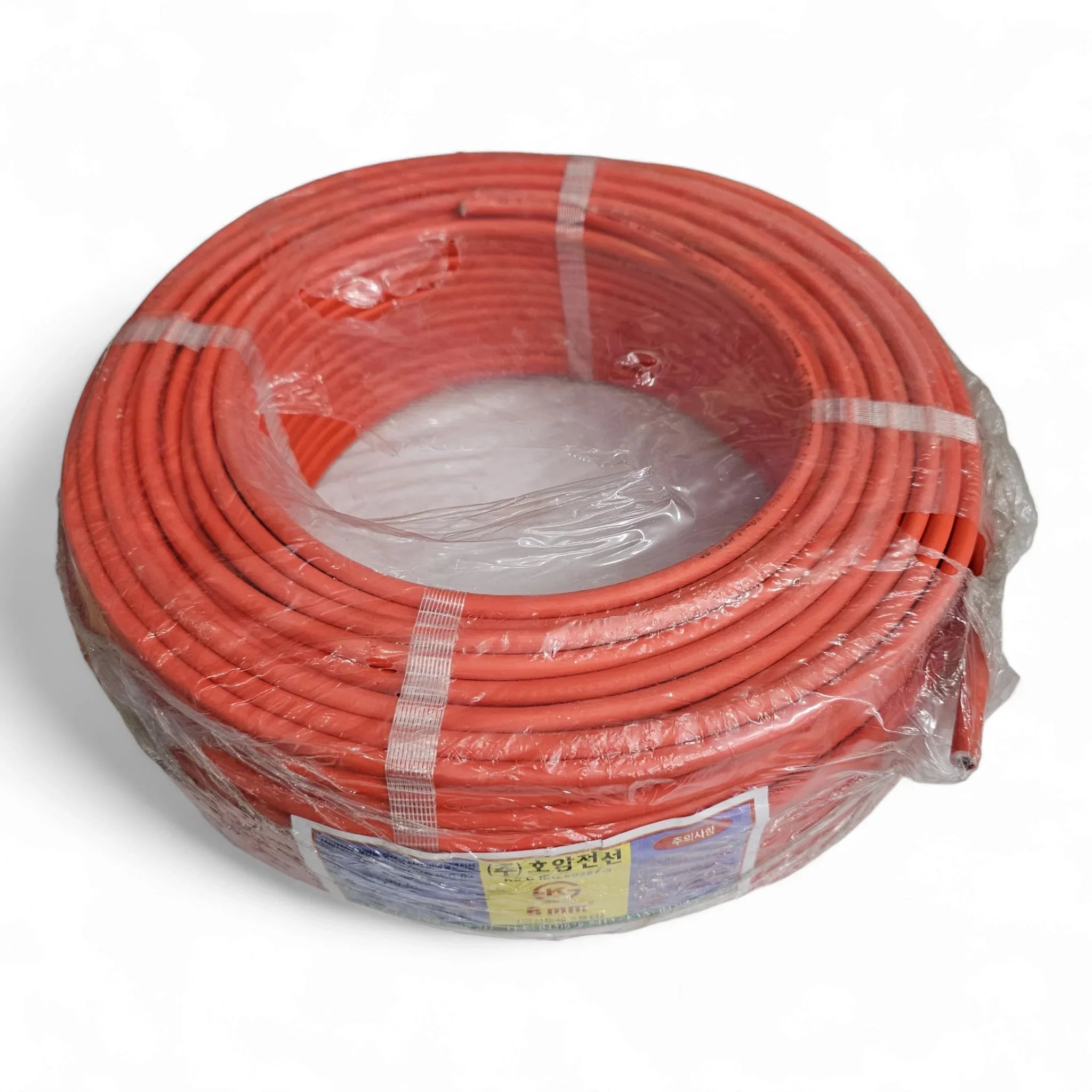 JVCO 6mm Copper Tin Coated Double PVC single core Cable Coil Premium Quality 90 yards