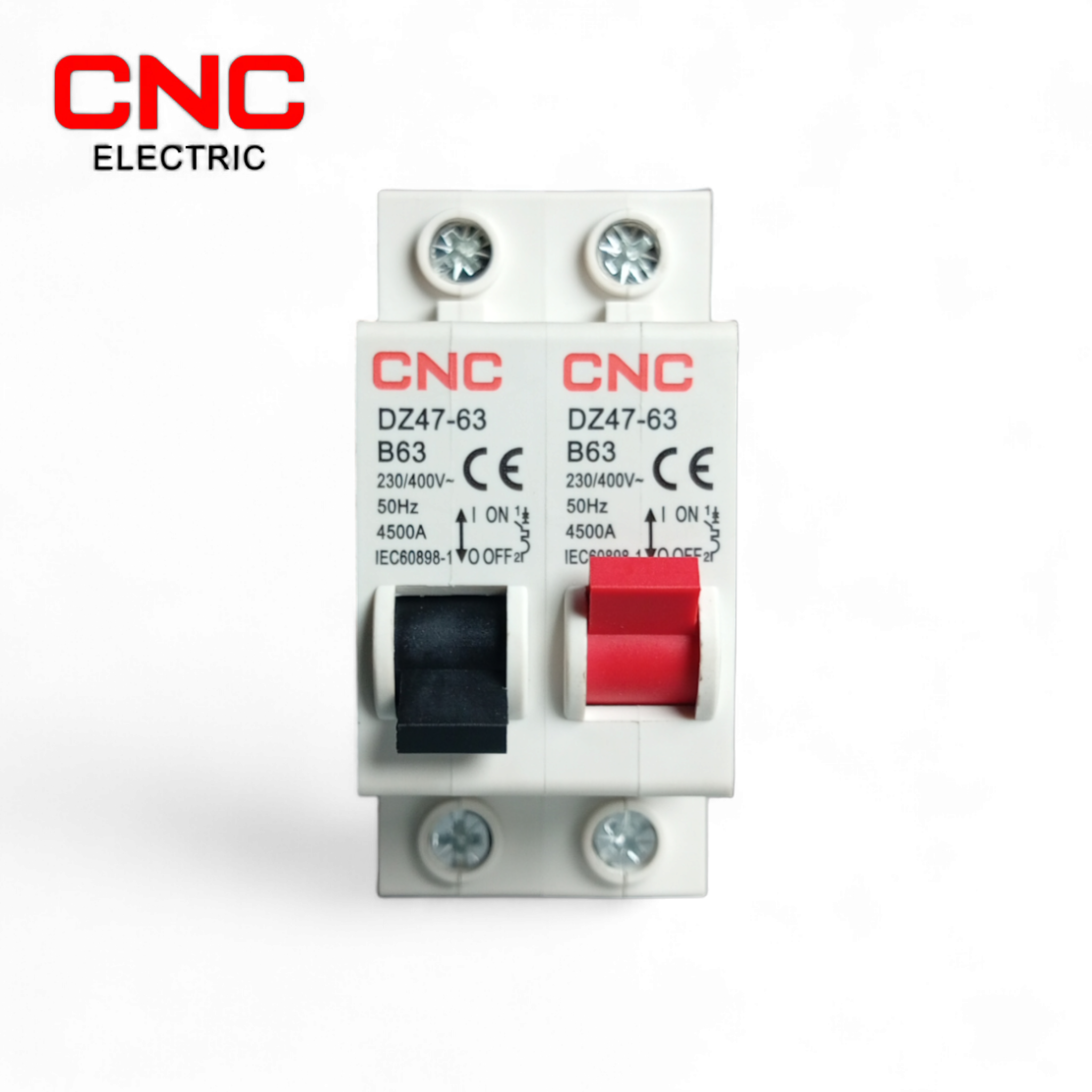 CNC YCB7-63 B63 1P+1P MTS AC Dual power Manual transfer switch Circuit breaker MCB 50HZ/60HZ Change Over