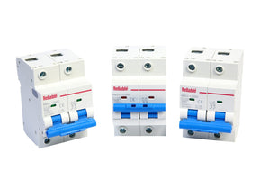 2P DC 125A MCB 1000V, Direct Current Breaker Reliable Miniature Circuit Breaker For Solar PV System By Reliable Electric