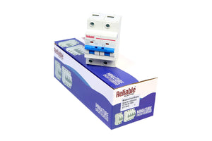 2P DC 125A MCB 1000V, Direct Current Breaker Reliable Miniature Circuit Breaker For Solar PV System By Reliable Electric