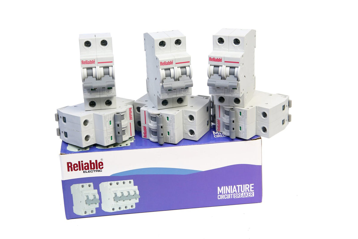 2P DC MCB 1000V, 63A, Direct Current Breaker Reliable Miniature Circuit Breaker For Solar PV System By Reliable Electric