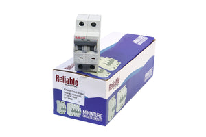 2P DC MCB 1000V, 32A, Direct Current Breaker Reliable Miniature Circuit Breaker For Solar PV System By Reliable Electric