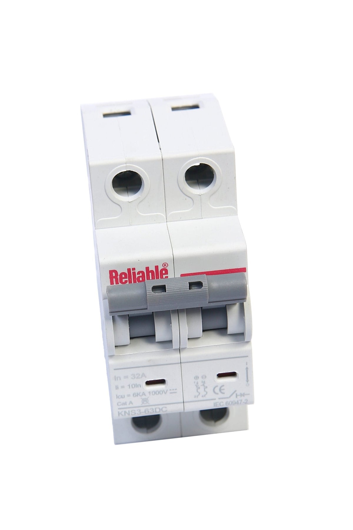 2P DC MCB 1000V, 32A, Direct Current Breaker Reliable Miniature Circuit Breaker For Solar PV System By Reliable Electric
