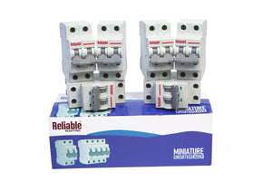 2P DC MCB 1000V, 16A, Direct Current Breaker Reliable Miniature Circuit Breaker For Solar PV System By Reliable Electric