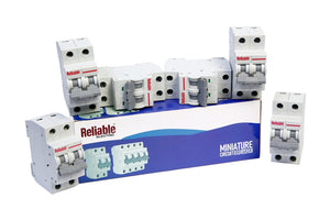 2P DC MCB 1000V, 20A, Direct Current Breaker Reliable Miniature Circuit Breaker For Solar PV System By Reliable Electric