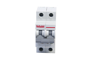 2P DC MCB 1000V, 16A, Direct Current Breaker Reliable Miniature Circuit Breaker For Solar PV System By Reliable Electric