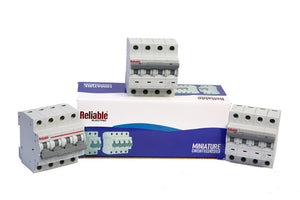 4P 32A AC, Reliable Breaker MCB, C type, 230/400V~ 50HZ/60HZ Miniature Circuit Breaker By Reliable Electric