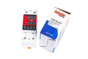 2P VA 80A, VA Control Device, Reliable Din rail, adjustable Over Under Voltage, current limit protection, Relay, VA Protector