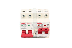 2P+2P MTS Interlocking 63A Reliable, Dual Power Manual Transfer switch, 2P 63A AC Change Over Breaker Type, Isolating Switch,