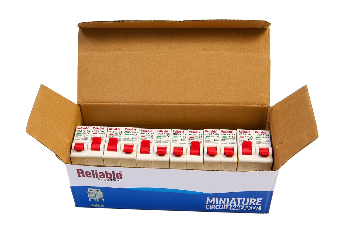 1P+1P MTS 63A Reliable, Dual Power Manual Transfer switch, 1P+1P 63A AC Change Over Breaker Type, Isolating Switch, By Reliab