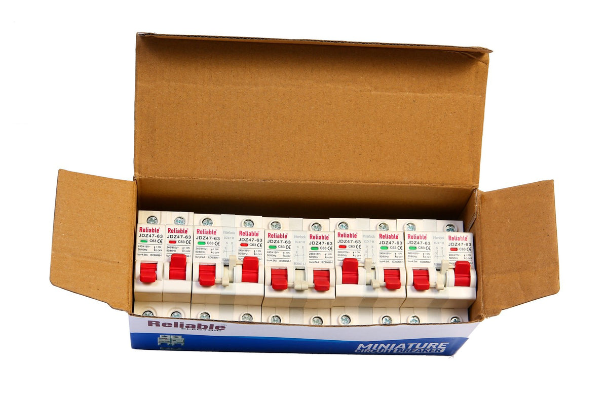 1P+1P MTS Interlocking 63A Reliable, Dual Power Manual Transfer switch, 1P+1P 63A AC Change Over Breaker Type, Isolating Swit