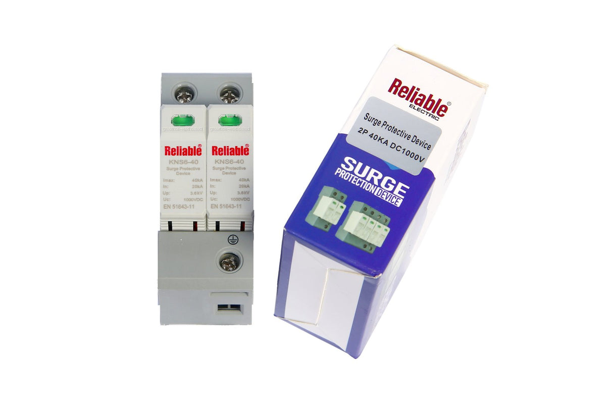Reliable SPD DC 500V 600V 800V 1000V 20KA~40KA House Surge Protector Protective Low-voltage Arrester Device By Reliable Elect