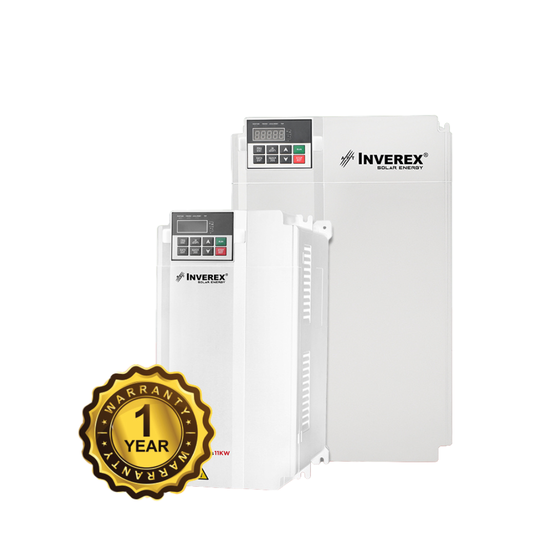Inverex King Pro Solar VFD Inverter – MPPT, Water Pump & Motor Drive (5.5KW-37KW) | 1-Year Warranty