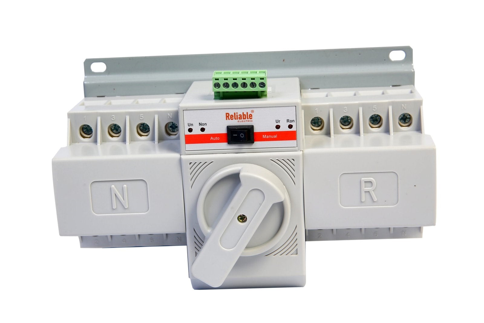4P 63A, Breaker with Motor Type ATS of Reliable, L-N 220V 110V, Dual Power Automatic Transfer, Electrical Selector Switches Uninterrupted 63A