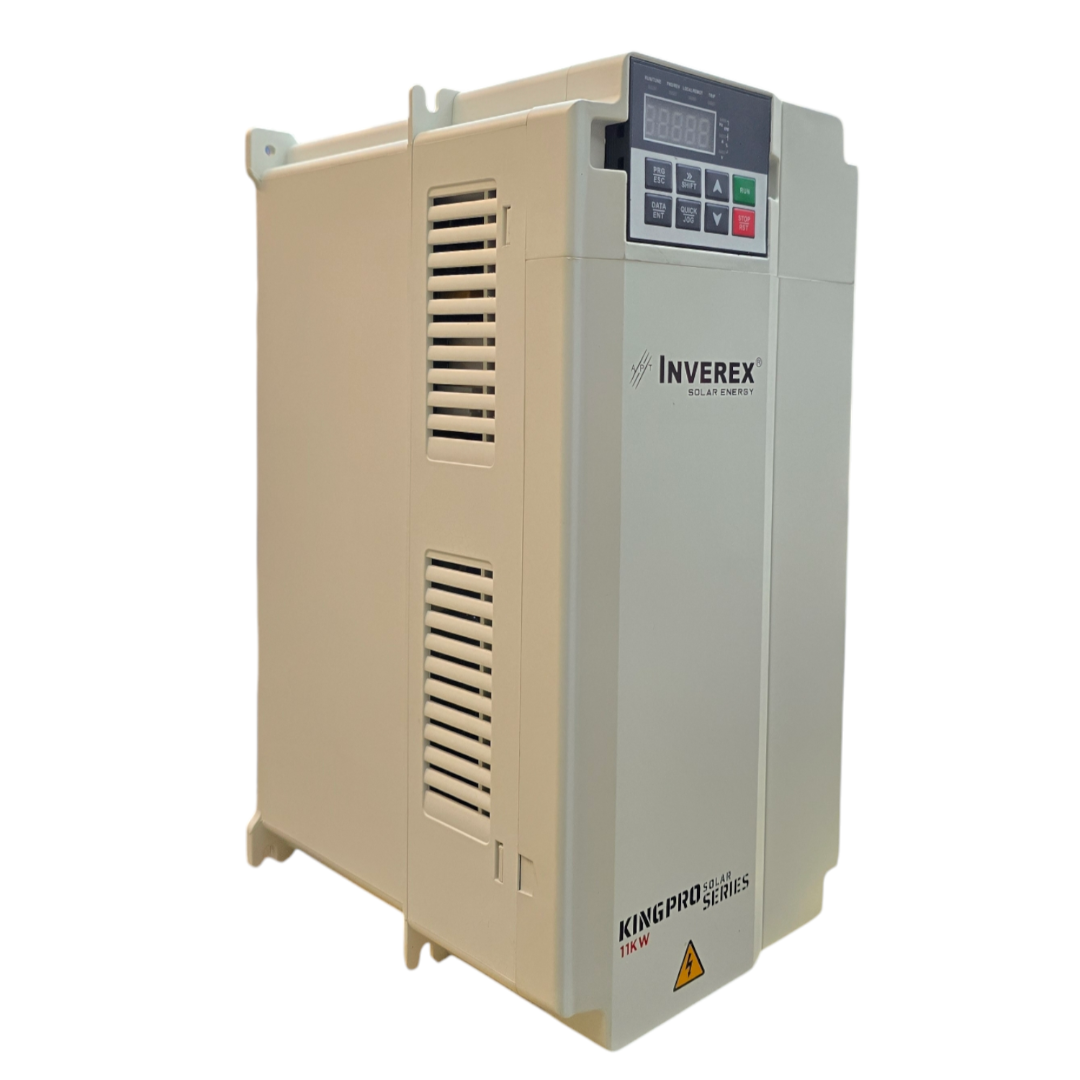 Inverex King Pro Solar VFD Inverter – MPPT, Water Pump & Motor Drive (5.5KW-37KW) | 1-Year Warranty