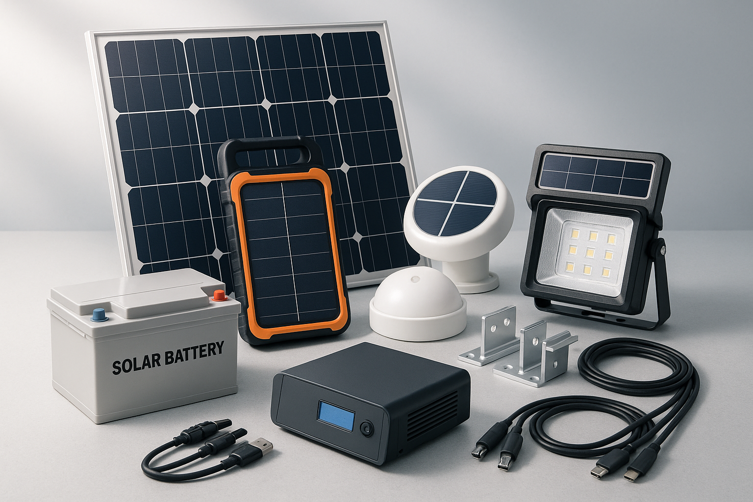 solar accessories image in square size