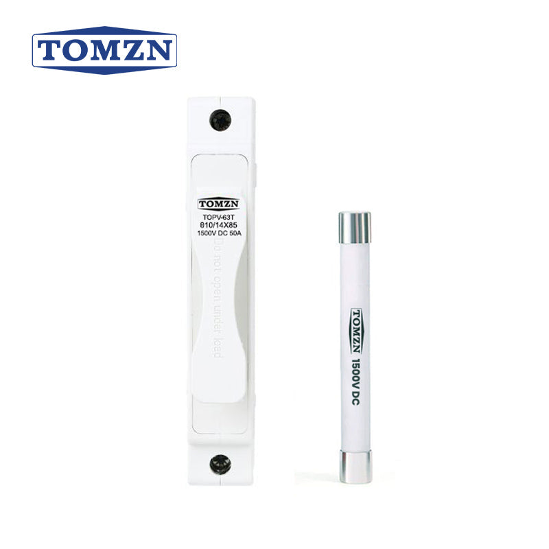 Tomzn TOPV 14x85 gPV Fuse Holder & 20A Fuse – DC 1500V Overload & Short Circuit Protection
